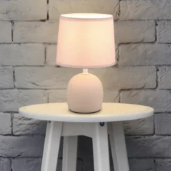 Trio Lighting Malou bordlampe, beige