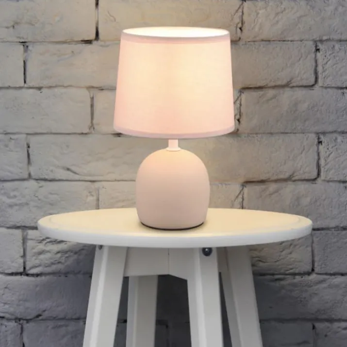 Trio Lighting Malou bordlampe, beige