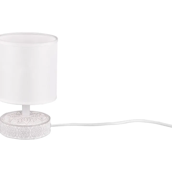 Trio Lighting Marie bordlampe, hvid