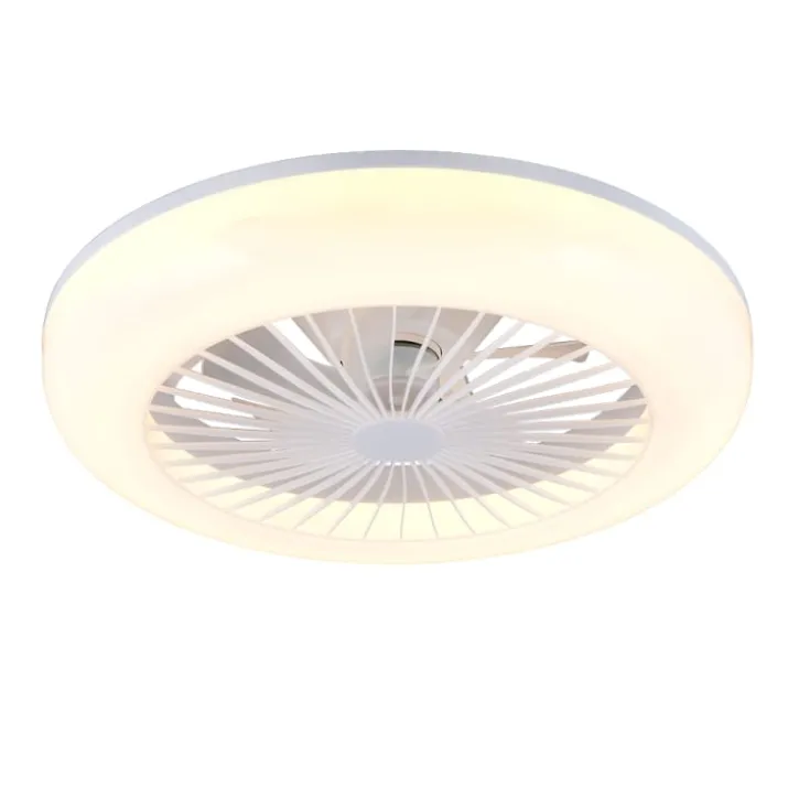 Trio Lighting Mora loftventilator med lys