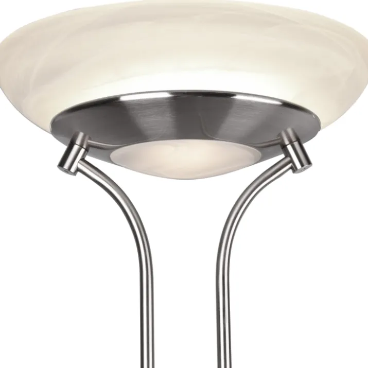 Trio Lighting Orson gulvlampe, stål
