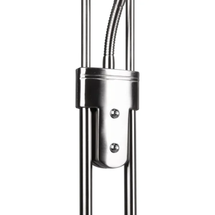 Trio Lighting Orson gulvlampe, stål