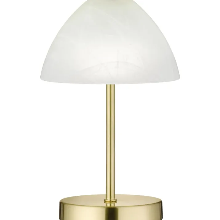 Trio Lighting Queen bordlampe, messing