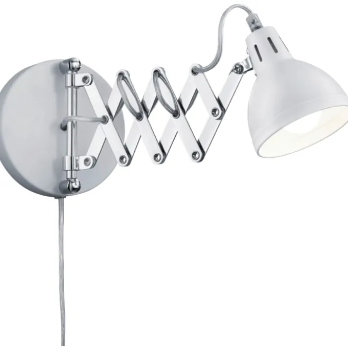 Trio Lighting Scissor sakselampe, hvid