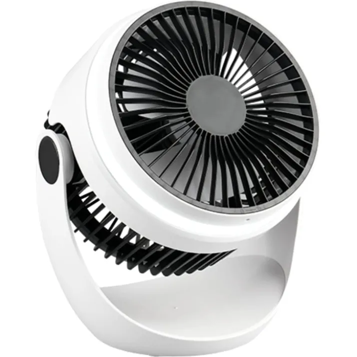 Trio Lighting Tempest bordventilator med lys
