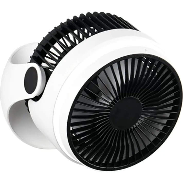 Trio Lighting Tempest bordventilator med lys