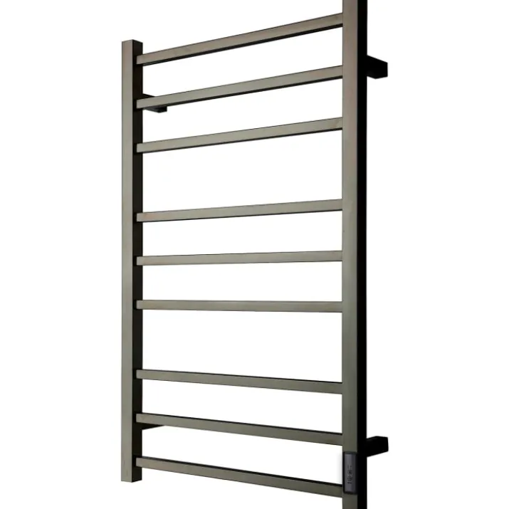 TVS Eldo 9 håndklædetørrer, el, 53x86 cm, sort