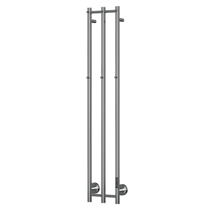 TVS Plus 3 håndklædetørrer, el, 28x150 cm, krom