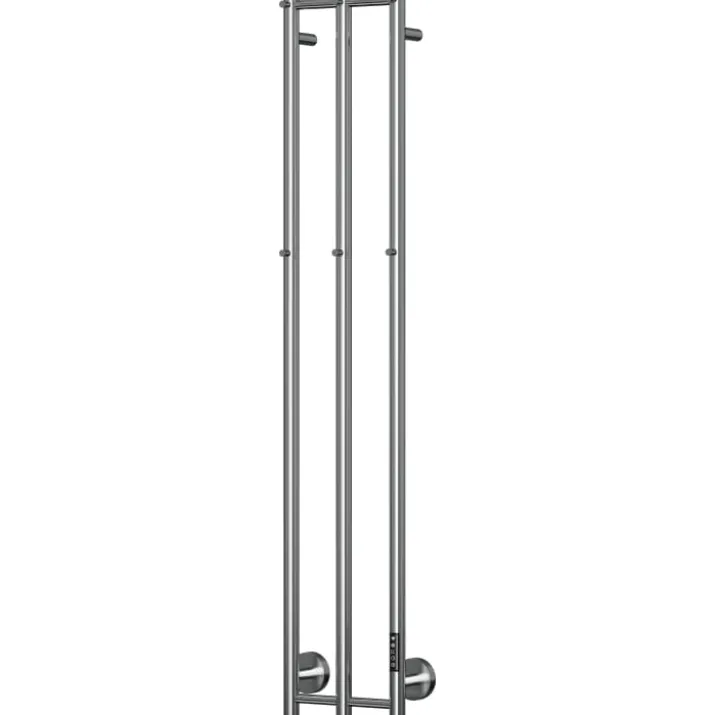 TVS Plus 3 Steel håndklædetørrer, el, 28x150 cm, stål