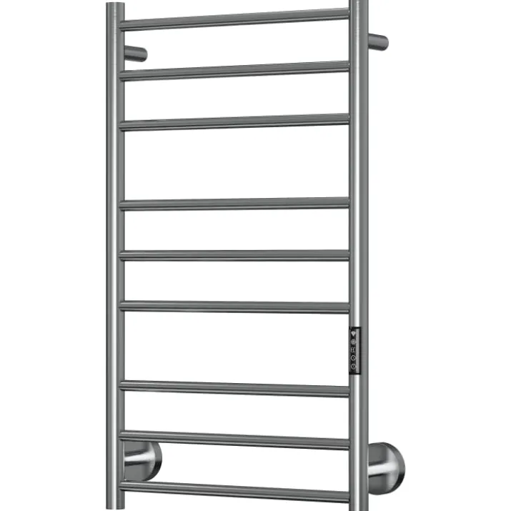 TVS Plus 9 Steel håndklædetørrer, el, 50x86 cm, krom