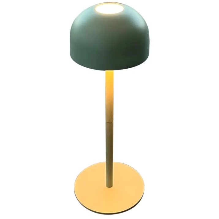 Veli Line Shine genopladelig bordlampe, grøn