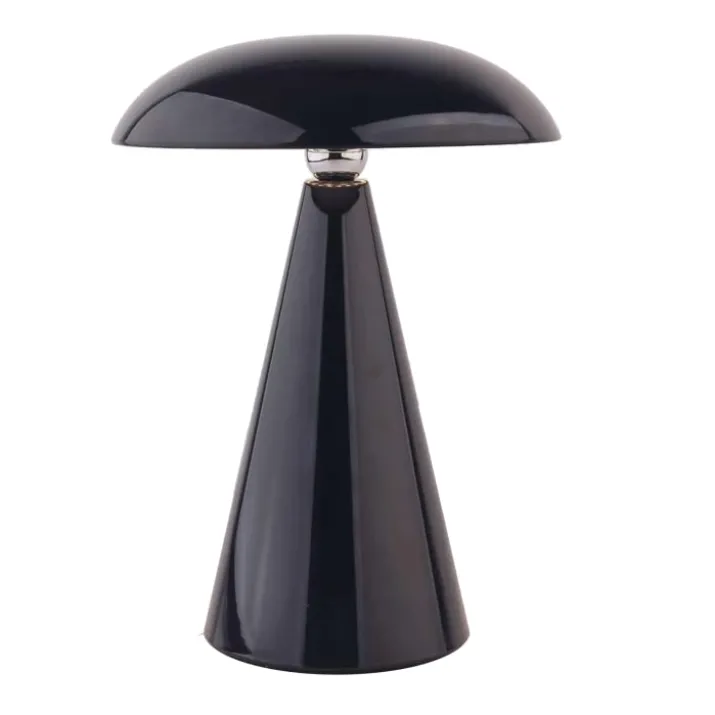 Veli Line Swing genopladelig bordlampe, sort