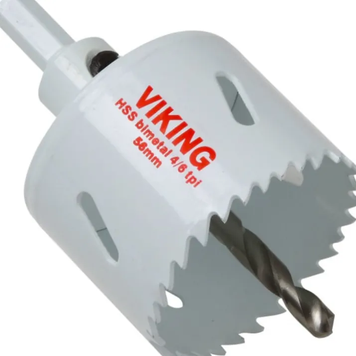 Viking HSS bimetal hulsav med holder & centerbor, Ø65 mm