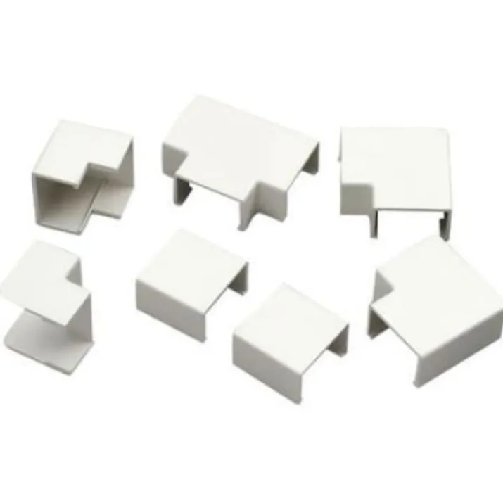 Vinkelsæt for kabelkanal, hvid, 25x16 mm