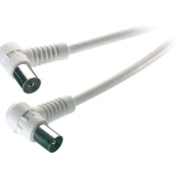 Vivanco antennekabel vinklet 90dB, 3 meter