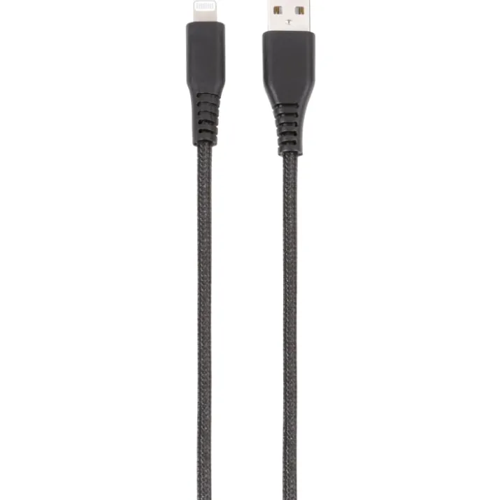 Vivanco LongLife kabel USB-A til lightning, 2,5 meter