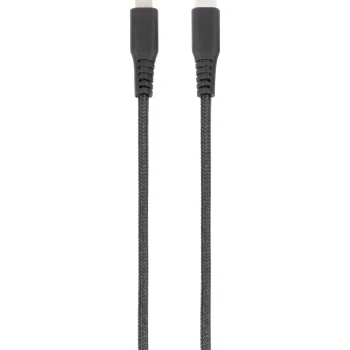 Vivanco LongLife MFi ladekabel lightning/USB-C, 0,5 meter