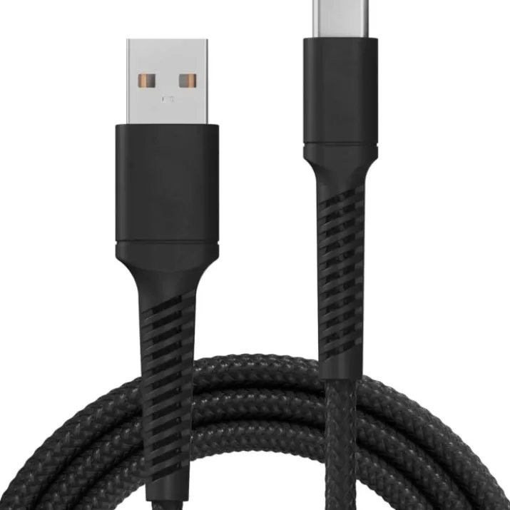 Vivanco Longlife USB-C/USB-A kabel, 0,5 meter