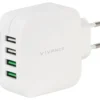 Vivanco opladerstik til 4 stk. USB-A med Smart IC, 24W