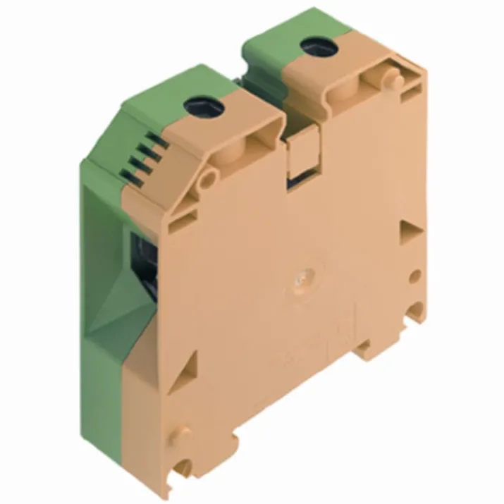 Weidmüller WPE jordklemme, gul/grøn, 70 mm²