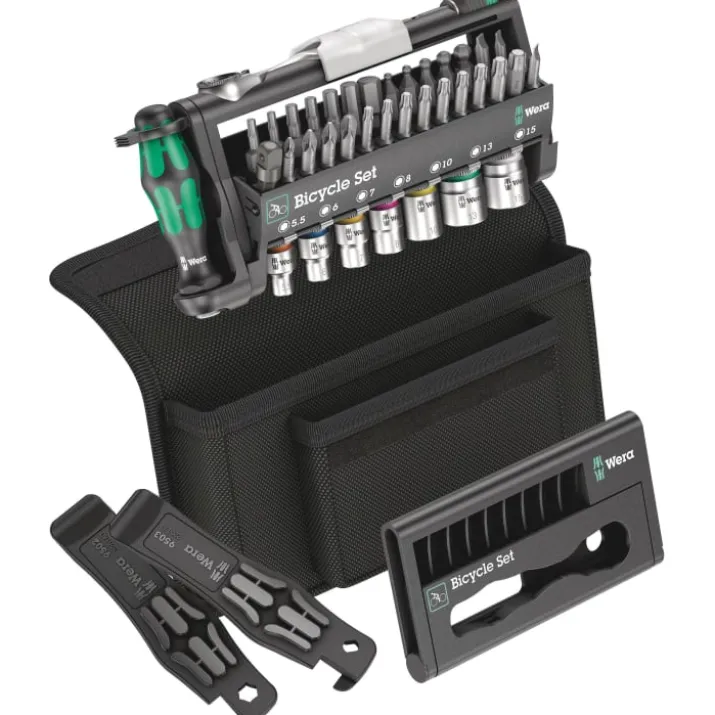 Wera Bicycle Set 3 bit- og topnøglesæt, 41 dele