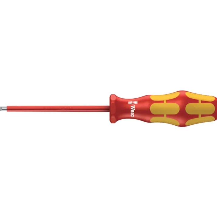 Wera VDE 1000V skruetrækker, lige kærv, 4,0 mm
