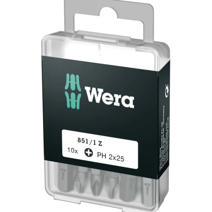Wera 851/1Z Philips bits, PH2, 10 stk.