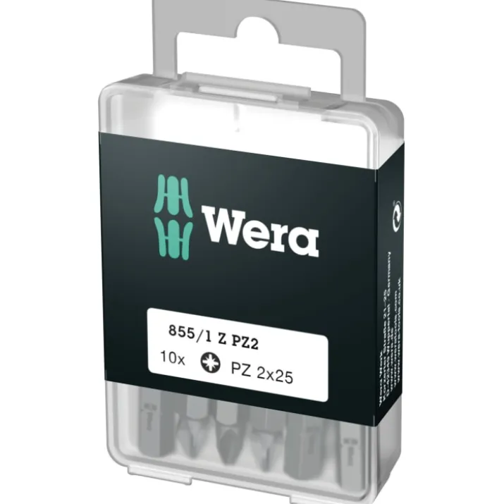 Wera 855/1Z PoziDrive bits, PZ2, 10 stk.
