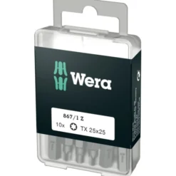 Wera 867/1Z Torx bits, TX25, 10 stk.
