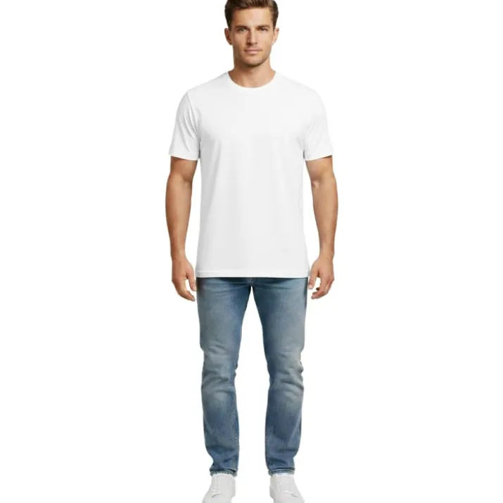 Westborn Basic t-shirt, hvid, str. 2XL