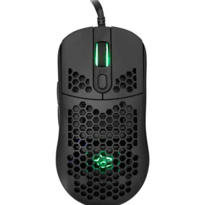 WhiteShark Galad gaming mus, sort