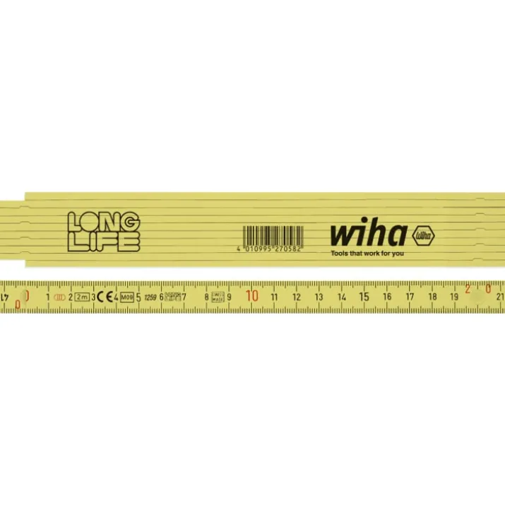 Wiha LongLife tommestok, 2 meter, 10 led