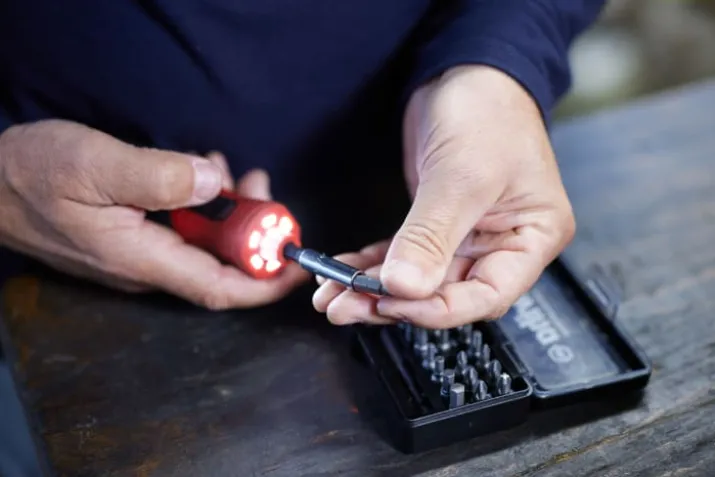Wiha SpeedE Pocketdrive elektrisk skruetrækker, 31dele