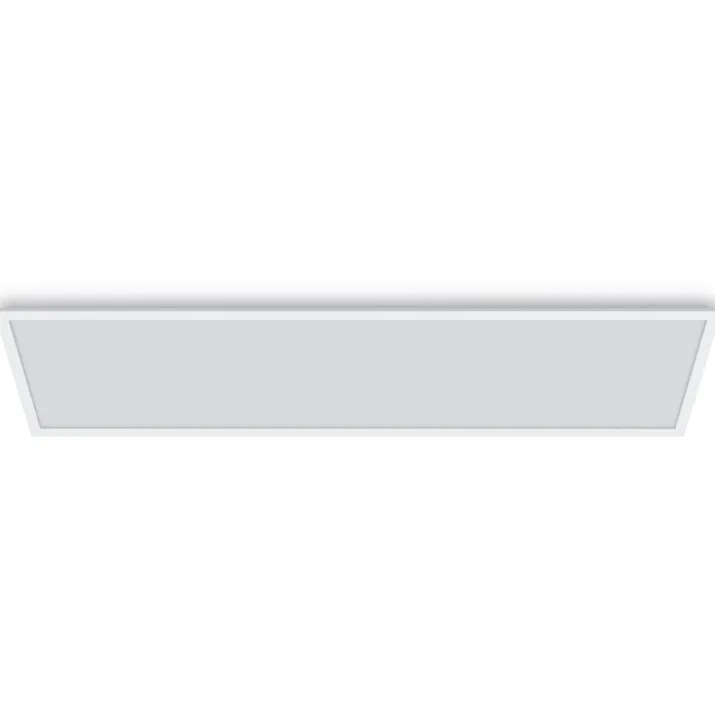 Wiz Superslim panel, justerbar hvid, hvid, 120x30 cm