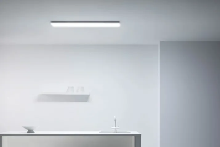 Wiz Superslim panel, justerbar hvid, hvid, 120x30 cm