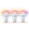 Wiz Wifi GU10 spotpære, farveskift, 2200K-6500K, 4,7W, 3-pak