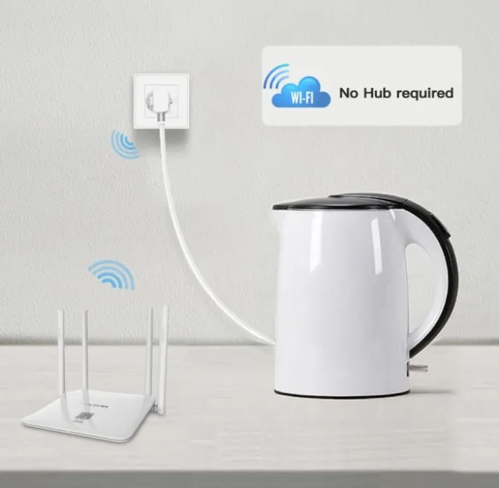 Woox Smart EU-stikkontakt med Wi-Fi