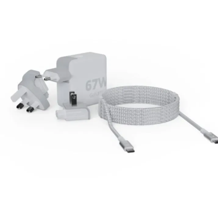 Xtorm GaN Ultra rejseoplader, USB-C, 67W, hvid
