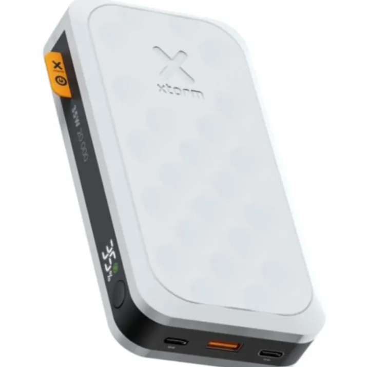 Xtorm powerbank, 2 x USB-C, 20.000 mAh, hvid